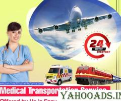 Take Panchmukhi Air Ambulance Service in Delhi with Life-saving Medical Equipment